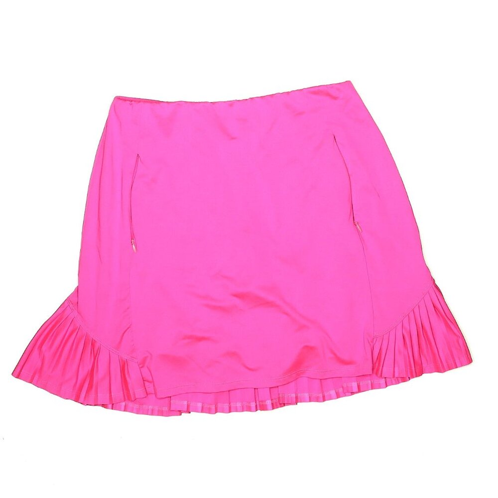 Tail skirt Shorts White Label  Pleated Sz Small hot pink Berry Sorbet Golf